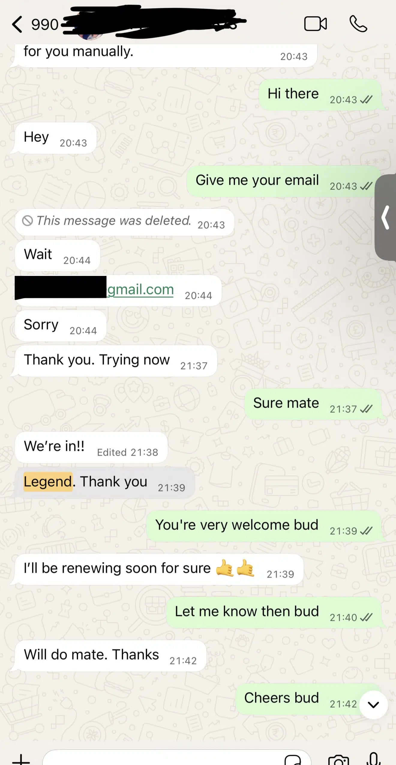 Real customer review of our IPTV Subscription service